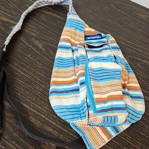 Kavu sling bag Teal Orange
